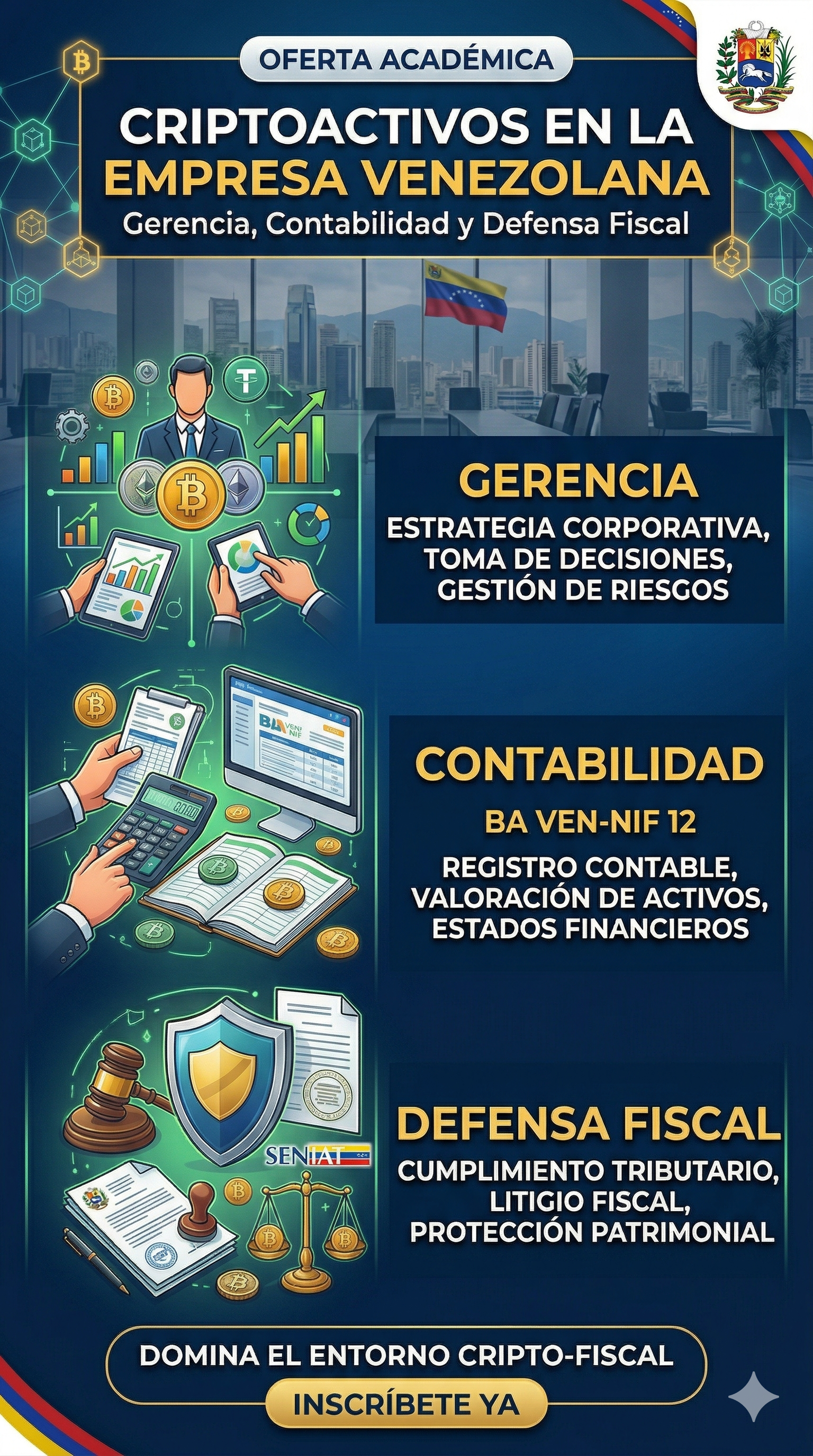 Criptoactivos en la Empresa Venezolana: Gerencia, Contabilidad y Defensa Fiscal