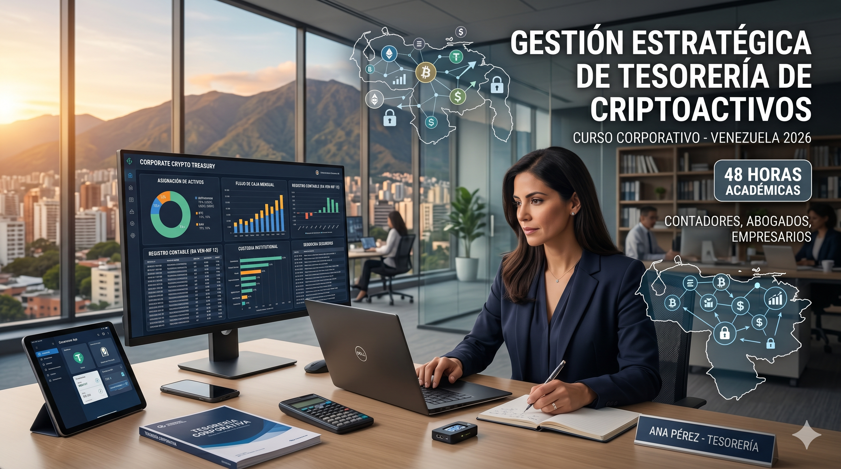 Administración de Tesorería de Criptoactivos Enfoque: Corporativo, Legal y Contable (Contexto Venezuela 2026)