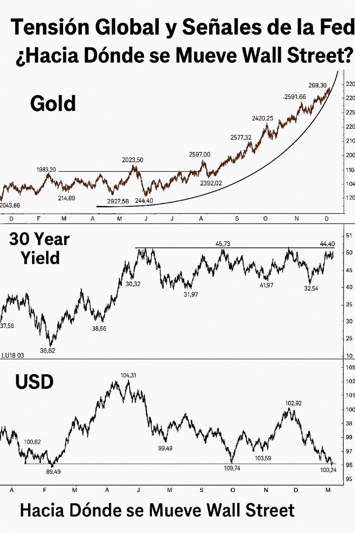 Tensión Global y Señales de la Fed: ¿Hacia dónde se Mueve Wall Street?