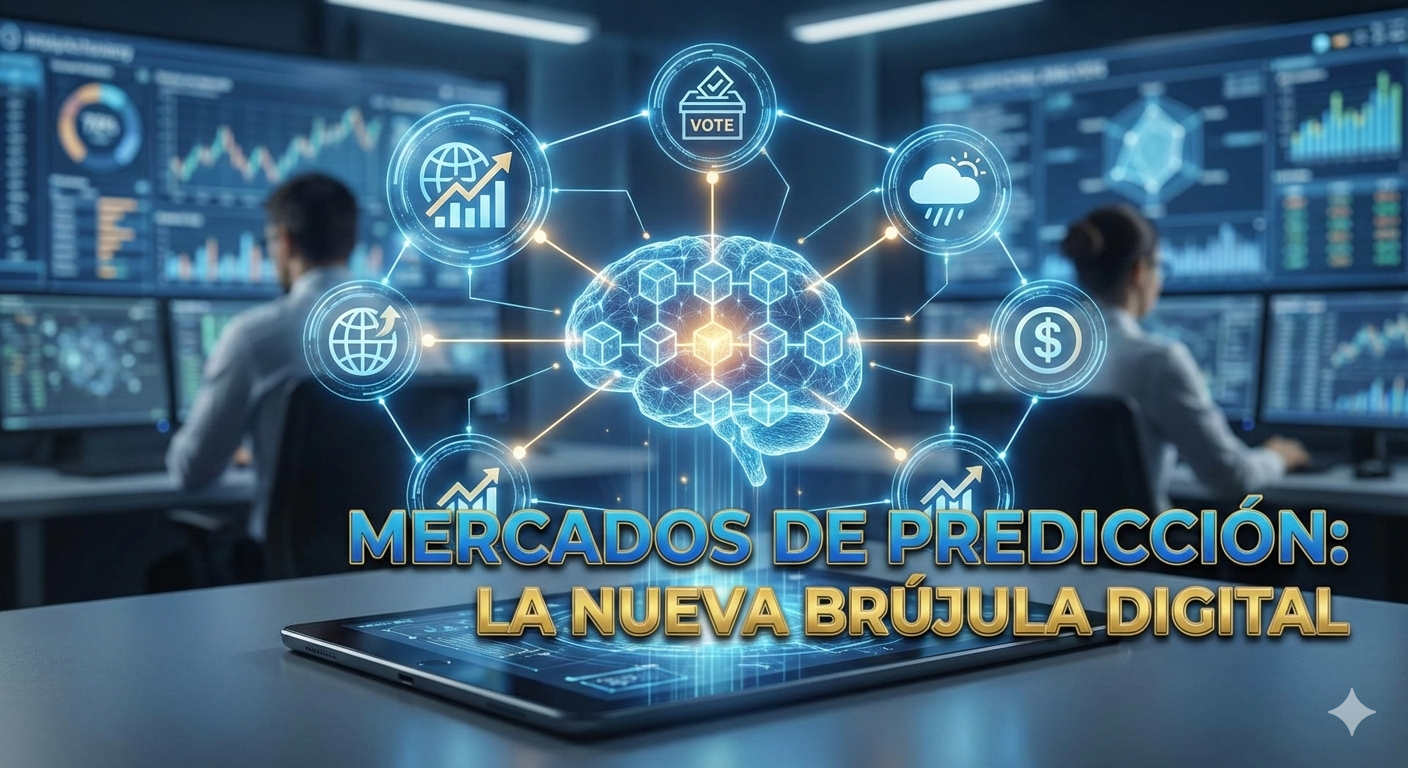 El Futuro en Tiempo Real: Por qué los Mercados de Predicción son la Nueva Brújula de la Sociedad Digital